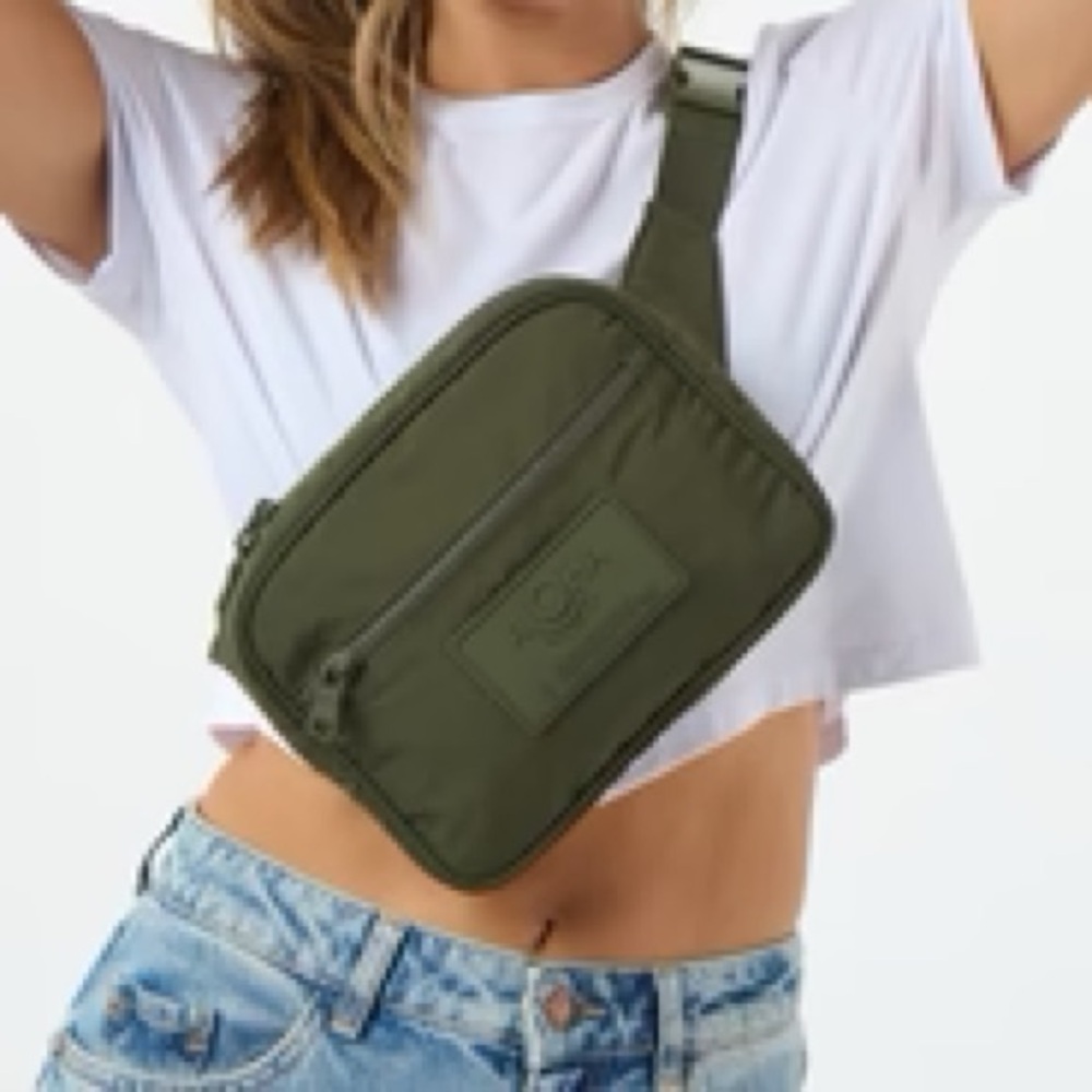 ALOHA Collection Forest Green Crossbody Bag